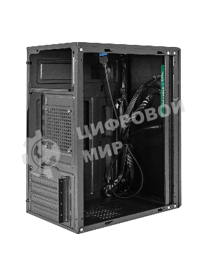 Компьютерный корпус Minitower ExeGate BAA-408U (mATX, без БП, 2хUSB/1хUSB 3.0, HD Audio, черный)