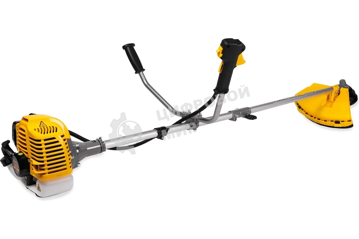 Триммер Champion Т256-2 (2 коробки)бензиновый 2х тактный двигатель, разъемн.прям. 0,75кВт 25,4см? 5,8кг HT21+3/255/25,4 U-ручка легк.старт