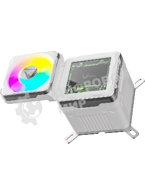 Система жидкостного охлаждения Formula V Line Cryo Wing Digi 360 WH, 360мм, LCD 2.73