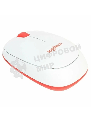 Комплект клавиатура+мышь Logitech MK240 Nano беспроводной, USB, 1000 DPI, белый