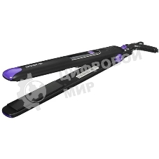 Выпрямитель для волос Polaris PHS-7025KT черный/фиолетовый, 25 мм, 220 °C, 3 режима