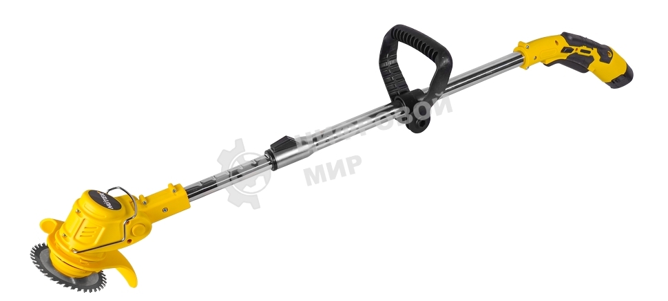 Триммер электрический Huter GET-12M-2Li аккум. неразбор.штан. реж.эл.:леска/нож