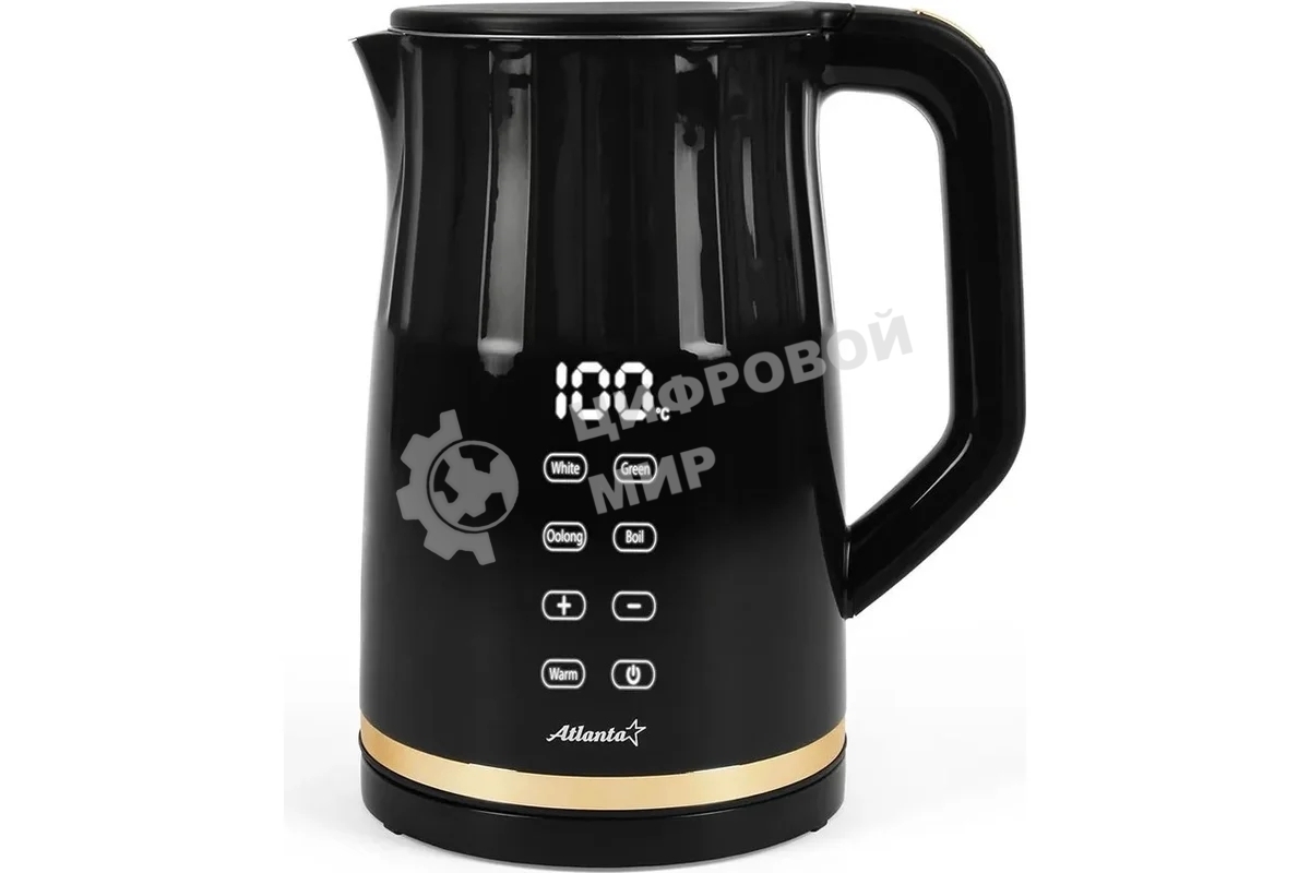 Чайник электрический Atlanta ATH-2536 черный