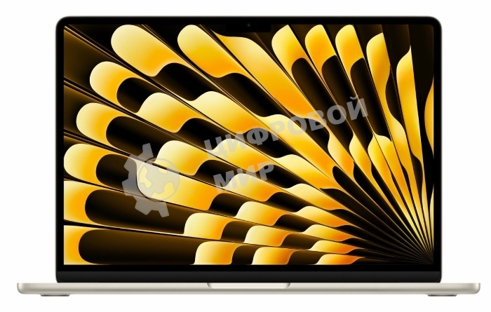 Ноутбук Apple MacBook Air 15 (2024) MXD33 15-inch M3 chip with 8-core CPU and 10-core GPU, 16GB, 512GB SSD - Starlight