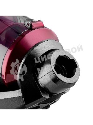 Пылесос BRAYER BR4211 черный/бордовый, 400/2200 Вт, уборка сухая, пылесборник контейнер, 3 л