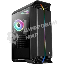 Компьютерный корпус Aerocool/Formula Gladiator Duo-G-BK-v1 черный без БП ATX 3x120мм 2xUSB3.0 audio bott PSU