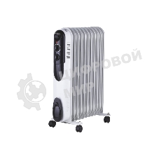 Обогреватель масляный Neoclima NC 9307 белый/черный, 1500 Вт, 15 м2, термостат 28742