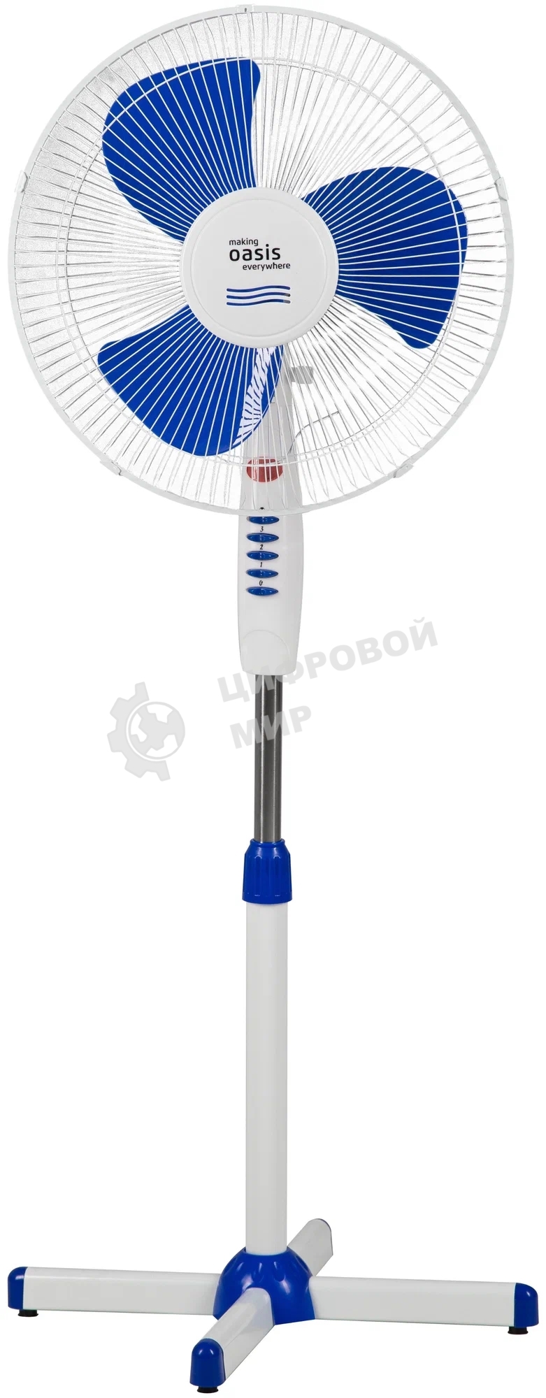 Вентилятор напольный making Oasis everywhere VF-40PWB (2шт в коробке) (выписывать кратно 2), белый (цена указана за 1 шт)