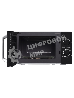 Микроволновая печь BBK 20MWS-760M/B черный, 20 л, 700 Вт, переключатели - поворотный мехинизм