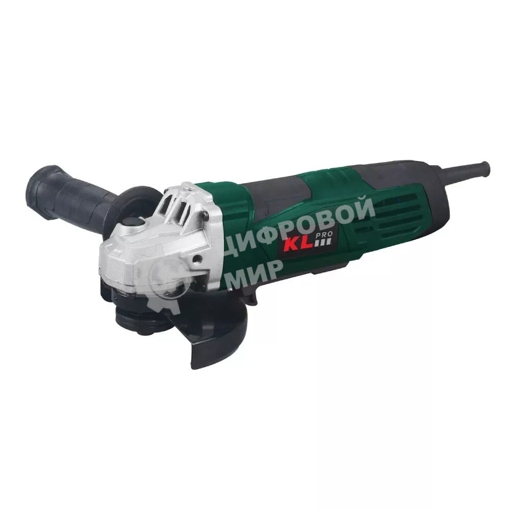 Угловая шлифовальная машина (болгарка) KLPRO KLAT11510 (Сеть, 900 Вт, 115 + 125 мм, 11000 об/мин, М14)