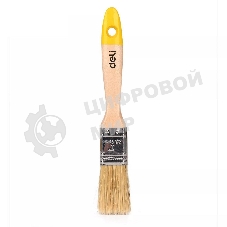 Отделочный инструмент Deli Кисть малярная с деревянной ручкой Deli DL509121 25мм