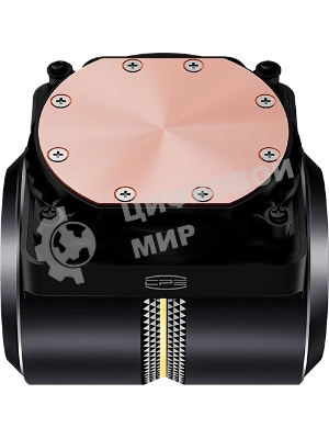 Система охлаждения Water Cooling System PCCooler DE360 Pro BK (300W, 360мм, Black, ARGB Pump, Fans: 3x120мм, 86.73CFM, 32dBA, 2200RPM/Pump height 57мм, 28dBA, 3200RPM, Rad thickness 27мм/S: 1851, 1700, 1200, 115X, AM5, AM4, AM3)