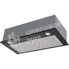 Вытяжка встраиваемая Maunfeld Crosby Power 50 черный, 50 см, 1050 куб. м/ч, 51.8 дБ