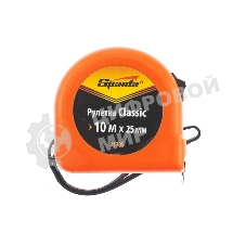 Рулетка Sparta elastica 10 мх25 мм обрезиненный корпус