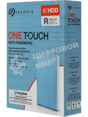 Жесткий диск Seagate One Touch STKY1000402 USB 3.0 1Tb 2.5