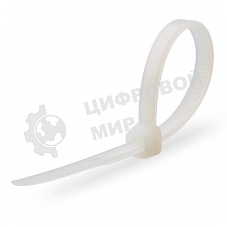 Нейлоновые стяжки Fortisflex КСС 5х400 мм белый 100 штук