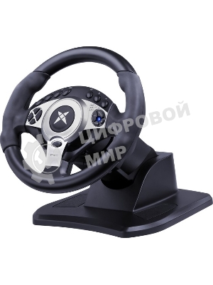 Игровой руль Defender Glazer черный