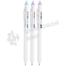 Набор ручек гелевых Deli EG160-3AS белый (3шт) стираемая