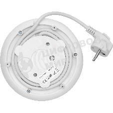 Чайник электрический Vitek VT-WK1059 1.7л. 2200Вт белый корпус: стекло/пластик