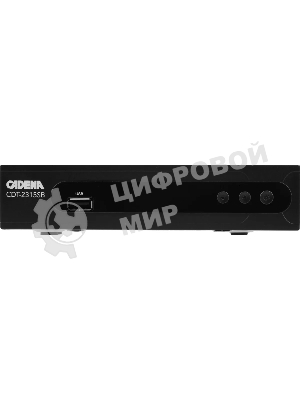 Приставка для цифрового ТВ Cadena CDT-2315SB черный, DVB-T2, DVB-T, HDMI, USB 2.0