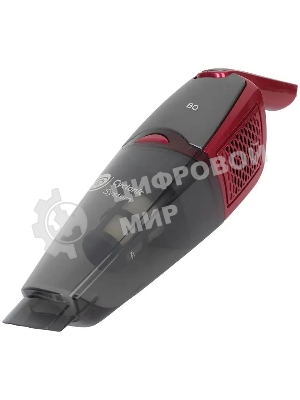 Пылесос вертикальный BQ VCA0401H серый/красный, питание от аккумулятора, 40 Вт, уборка сухая, пылесборник 0.6 л, работа от АКБ max 45 мин