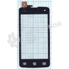 Сенсорное стекло (тачскрин) для DNS S4006, черное