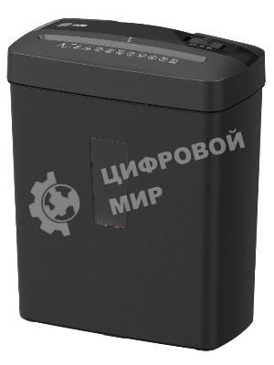 Шредер Cactus CS-SH-A3 (секр.P-4) перекрестный 6.лист. 13лтр. скобы пл.карты