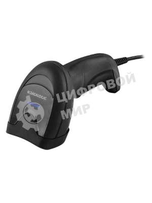Сканер штрих-кода ручной Datalogic QuickScan QD2590, Kit, 2D Mpixel Imager, 30 скан/сек, USB, черный