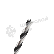 Сверло EDGE by PATRIOT по дереву спиральное 7 мм, W-образная заточка, 1 шт в блистере