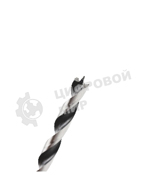 Сверло EDGE by PATRIOT по дереву спиральное 7 мм, W-образная заточка, 1 шт в блистере