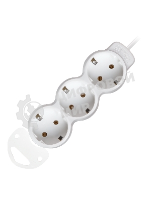 Удлинитель Smartbuy (SBE-16-3-03m-Z) 3 гн х 3,0 м белый