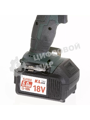 Дрель-шуруповерт Klpro KLDM18B-50, 18 В, 5 Ач, 60 Нм,  бесщеточный, ударный