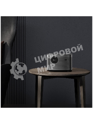 Домашний проектор XGIMI Horizon/технология:DLP/Разрешение:FullHD/2200Лм/MediaTek MT9612/2GB/32GB/Wi-Fi, Bluetooth/AndroidTV/HDR10/0.76-7.66м/HarmanKardon/Вес:2.9кг/Черный XK03K