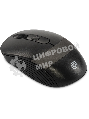 Мышь беспроводная Oklick 310MW черный/серый, 3200 dpi, радиоканал, USB, кнопки - 4
