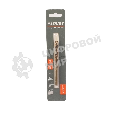 Сверло PATRIOT EXPERT по металлу, Р6М5К5, 7,5 мм, 1 шт в блистере