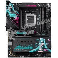 Материнская плата ASUS ROG STRIX X870E-H GAMING MIKU AM5 ATX 4xDDR5 2xPCIEx16 4xM.2 3xUSB-C HDMI 5GLAN Wi-Fi 7 