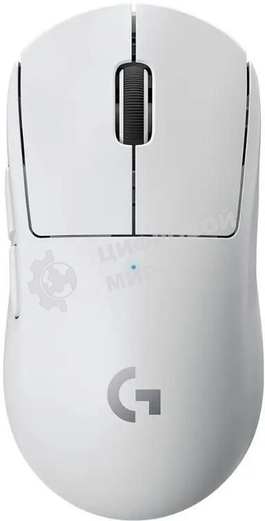 Мышь беспроводная Logitech G PRO X SUPERLIGHT белый, 25600 dpi, радиоканал, USB, кнопки - 5