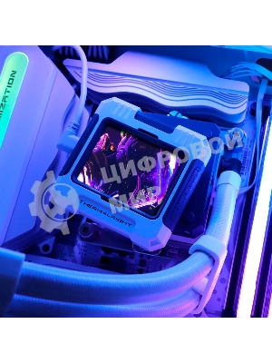 Водяное охлаждение для процессора Thermalright Frozen Warframe 420 ARGB (420мм, LED, White, ARGB/Fans: 3x140мм, 88.7CFM, 29.8dBA, 1750RPM/Pump height 60мм, 23dBA, 3000RPM, Rad thickness 27мм/S: 1851, 1700, 1200, 115X, 2011, 2066, AM5, AM4)