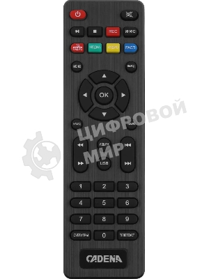 Приставка для цифрового ТВ Cadena CDT-2315SB черный, DVB-T2, DVB-T, HDMI, USB 2.0