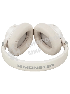 Беспроводные наушники MONSTER Persona SE ANC бежевый, полноразмерные, Bluetooth, активное шумоподавление, до 70 ч