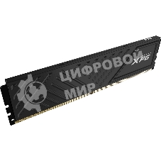 Оперативная память XPG Gaммix D35, DDR4, 8GB (1x8GB), 3200MHz, CL16, UDIMM, с радиатором, черный