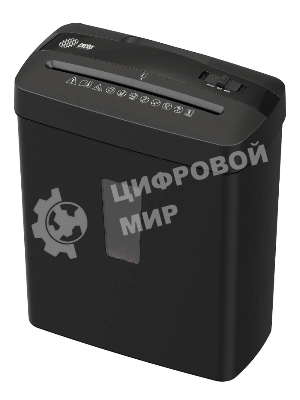 Шредер Cactus CS-SH-A3 (секр.P-4) перекрестный 6.лист. 13лтр. скобы пл.карты