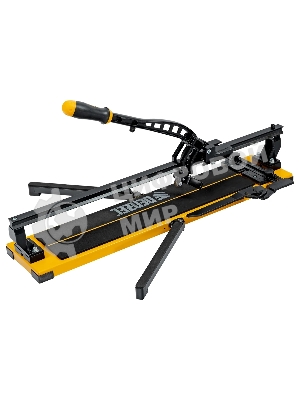 Плиткорез рельсовый Denzel 600х16мм, каретка на подш., стальная станина, усил. рукоятка-пенал