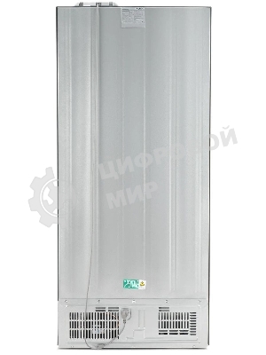 Холодильник Hyundai CM55043F черная сталь трехкамерный 354/186л морозилка снизу, No Frost, Side by Side