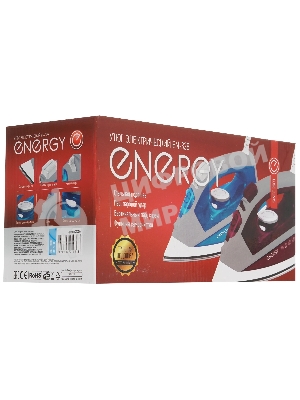 Утюг Energy EN-328 голубой, 2000 Вт, 18 г/мин, 220 мл