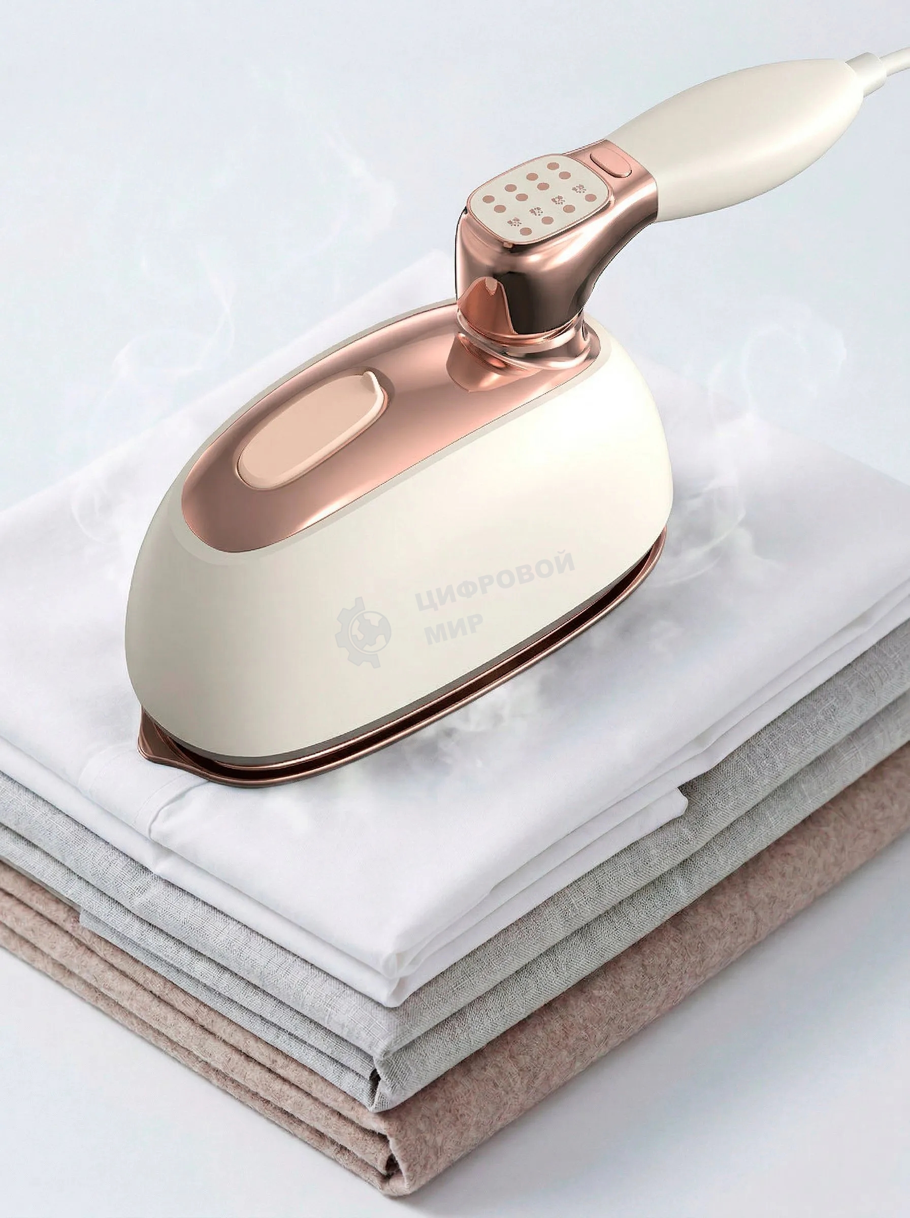 Отпариватель Eltronic 999-04 бежевый, 2000 Вт, 23 г/мин, 260 мл