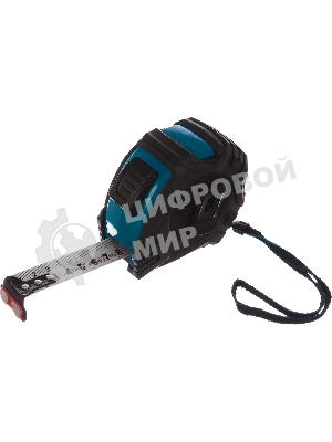 Рулетка Gross Magnetisch, 8 м х 25 мм, обрезин. корпус, автоматич. фиксация, нейлон. покр., магн. зацеп