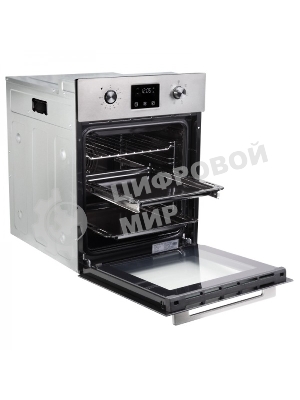 Духовой шкаф электрический встраиваемый Zigmund & Shtain E 145 S нержавеющая сталь