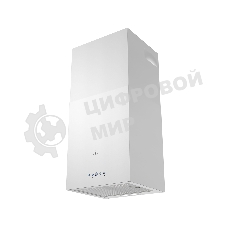 Вытяжка островная LEX Mono 400 белый, 40 см, 850 куб. м/ч, 50 дБ