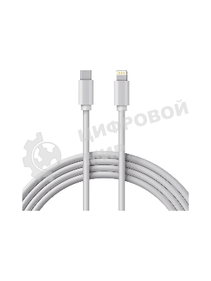 Кабель Rexant Type-C-Lightning 2.4 A, 1 м, белый ПВХ